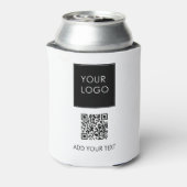 QR-Code für Unternehmen mit benutzerdefiniertem Lo Dosenkühler (Kanne Rückseite)
