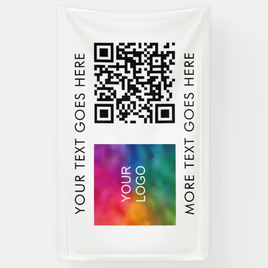 QR-Code für Unternehmen Moderne Elegant Best Banner (Vertikal)