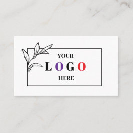 QR-Code für Unternehmen Moderner Beruflicher Visitenkarte