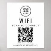 QR-Code für Unternehmen Poster (Vorne)