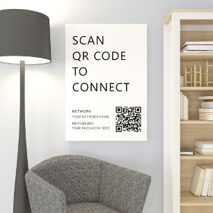 QR-Code für Unternehmen Poster