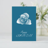 Qr-Code für Unternehmen - Rose für Weißabgleich Karte (Stehend Vorderseite)