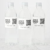 QR-Code für Unternehmen und Kundengeschenke für Te Wasserflaschenetikett (Flaschen)