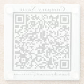 QR-Code für Untersetzer Square (Rückseite)