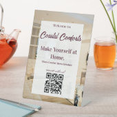 QR-Code für Urlaubsvermietung Sockelschild (In Situ)