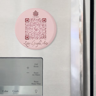 QR-Code für vielseitige Verwendung Magnet