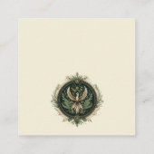 QR-Code für Vintag verzauberten Wald Begleitkarte (Rückseite)