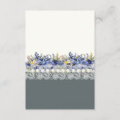 QR-Code für Vintage Spitzen und Perlen Begleitkarte (Rückseite)