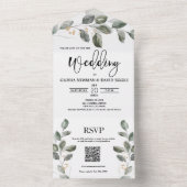 QR-Code für Wasserfarben in einer Einladung (Innen)