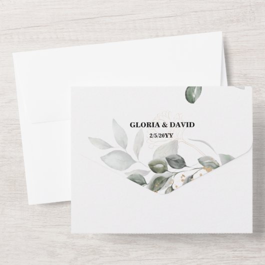 QR-Code für Wasserfarben in einer Einladung (Rückseite)