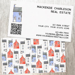 QR-Code für Wasserfarben Visitenkarte