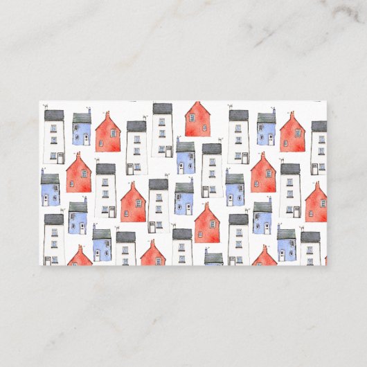 QR-Code für Wasserfarben Visitenkarte (Rückseite)