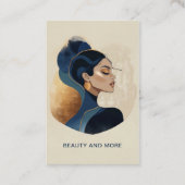 QR-Code für Watercolor-Salon Visitenkarte (Vorderseite)