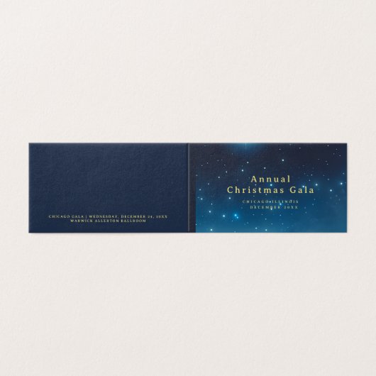 QR Code für Weihnachtsfeiertage Faltkarte (Außenseite Aufgefaltet)