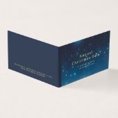 QR Code für Weihnachtsfeiertage Faltkarte (Vorderseite)