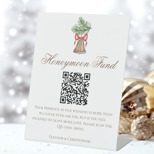 QR-Code für Weihnachtsfeiertage Sockelschild