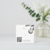 QR-Code für Weihnachtsszeiten Begleitkarte (Stehend Vorderseite)
