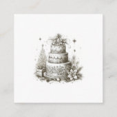 QR-Code für Weihnachtsszeiten Begleitkarte (Rückseite)