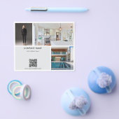 QR-Code für Werbe-Real-Anwesen-Realtor-Foto Flyer (Einzeln)