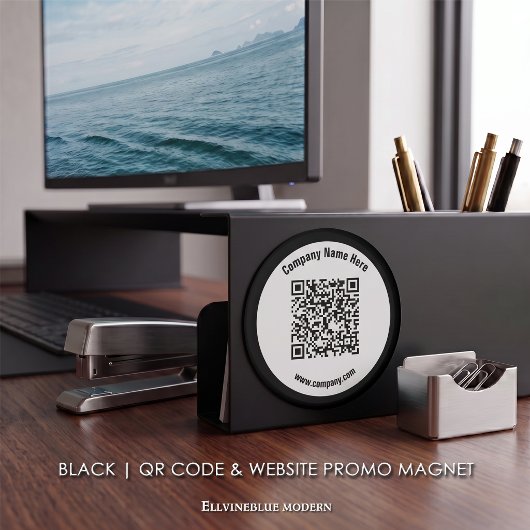 QR-Code für Werbeunternehmen Magnet