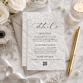 QR-Code für Winterhochzeiten Begleitkarte