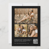 QR-Code für zeitgenössische Kalligrafie Einladung (Rückseite)