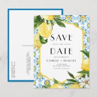 QR-Code für Zitronen und Marokkaner Save the Date