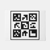 qr Code Fußmatte (Vorderseite)