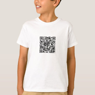 QR Code (gelesene Beschreibung) T-Shirt