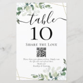 QR-Code Gemeinsame Nutzung der Liebe Eukalyptus-Ti (Rückseite)