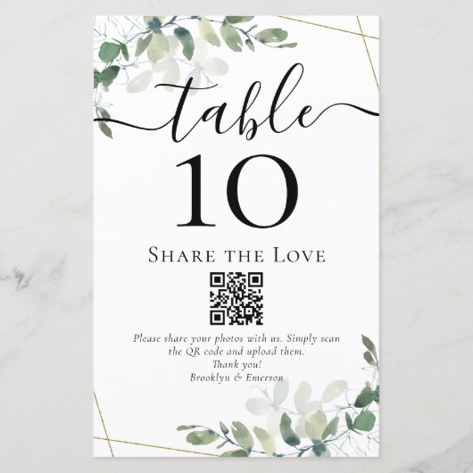 QR-Code Gemeinsame Nutzung der Liebe Eukalyptus-Ti (Rückseite)