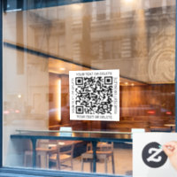 QR Code Generator Einfach modern Schwarz/Weiß