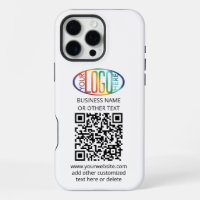 QR-Code-Generator & Firmenlogo Modern Minimalistis
