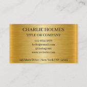 QR Code Generator & Logo Modern Minimalistisches W Visitenkarte (Rückseite)