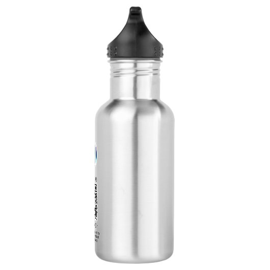 QR Code Generator & Logo Website Markenbezeichnung Edelstahlflasche (Rechts)