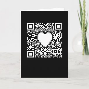 QR-Code-Generator mit einem Herzen Karte