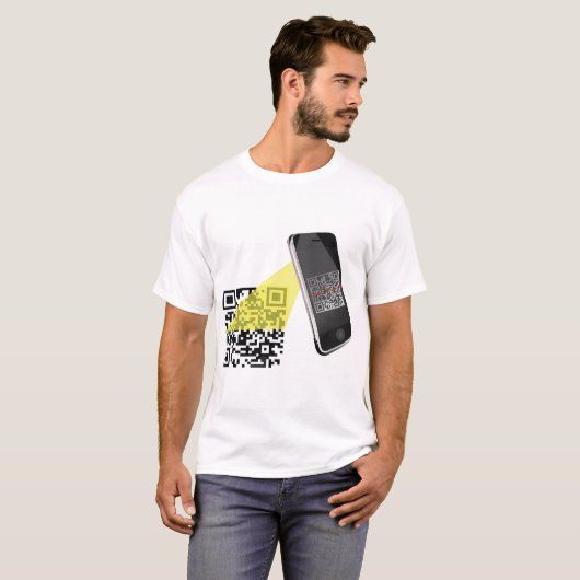 Qr Code Generator-Shirt T-Shirt (Vorne ganz)