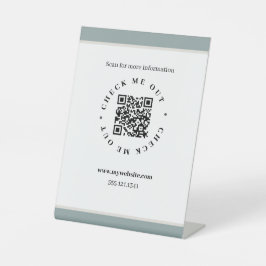 QR-Code-Generator Sockelschild