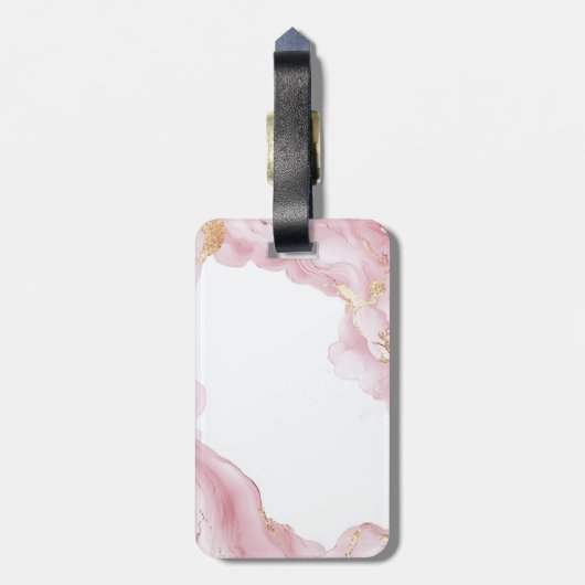 QR-Code Gepäckanhänger (Rückseite vertikal)