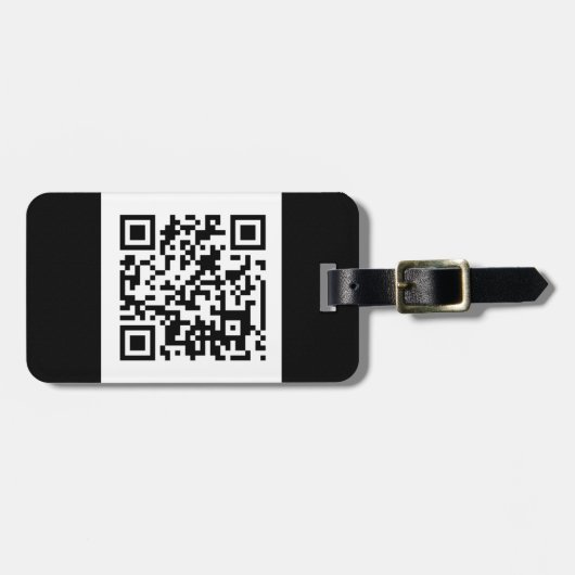 QR CODE GEPÄCKANHÄNGER (Vorderseite horizontal)