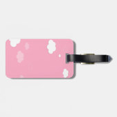 QR-Code Gepäckmarke veränderbar Gepäckanhänger (Rückseite horizontal)