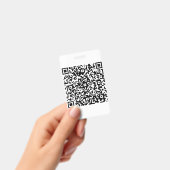 QR-Code-Geschäft Ausweis (Handheld)