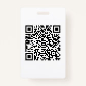 QR-Code-Geschäft Ausweis (Vorderseite)