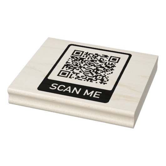 QR-Code-Geschäft Gummistempel (Stempel)