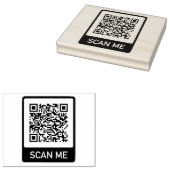 QR-Code-Geschäft Gummistempel (Stempel)