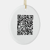 QR-Code-Geschäft Keramik Ornament (Rechts)
