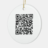 QR-Code-Geschäft Keramik Ornament (Links)