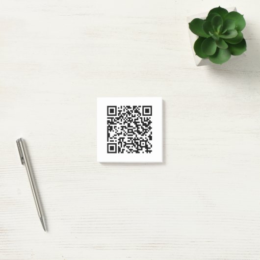 QR-Code-Geschäft Post-it Klebezettel (Büro)
