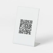 QR-Code-Geschäft Sockelschild (Vorderseite)