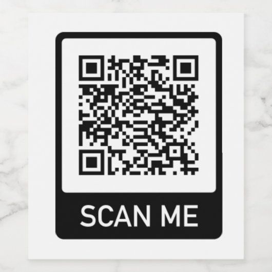 QR-Code-Geschäft Weinetikett (Einzelnes Label)